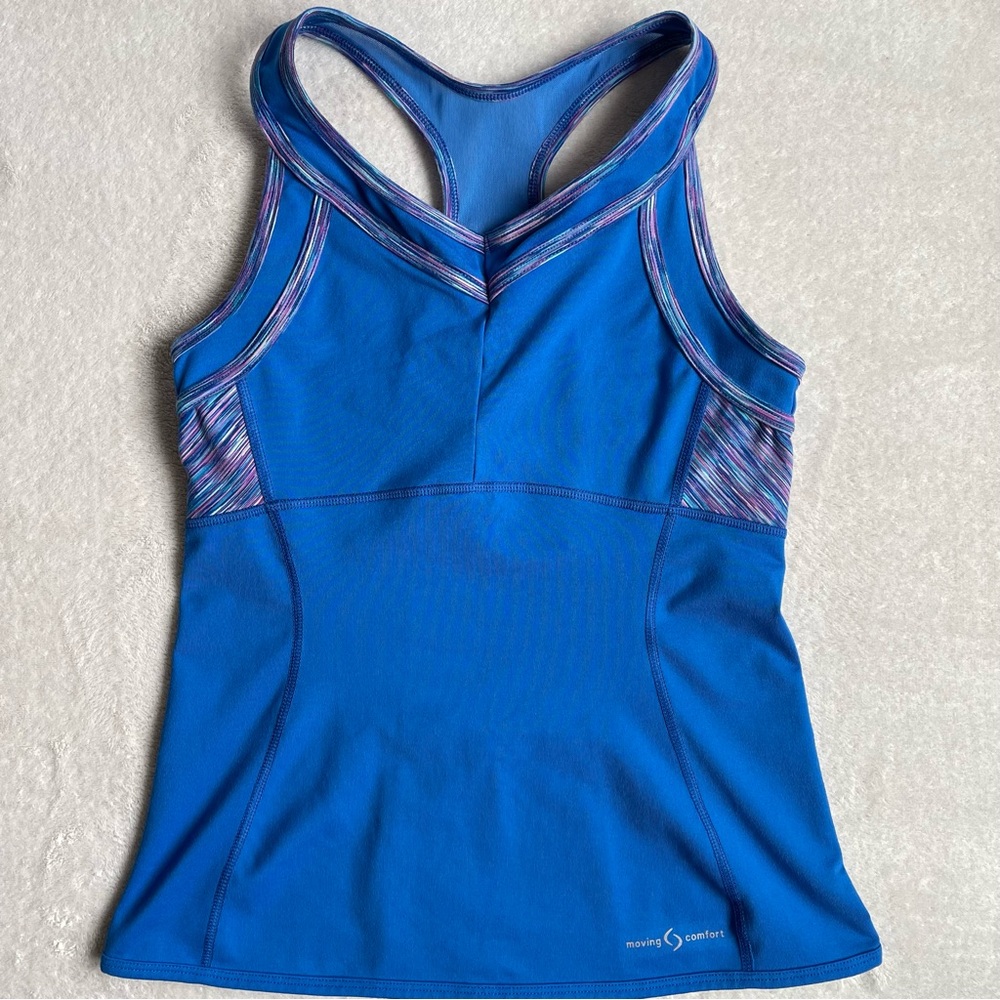 Moving Comfort XS Vibrant Blue Tank